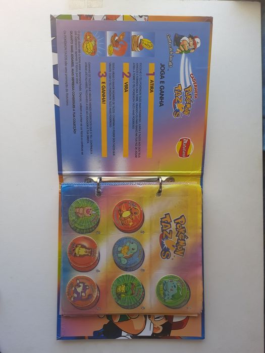 Album Pokemon Tazos 1 - envio mais fotos por mensagem