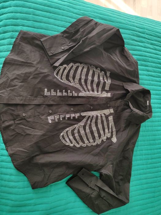 Czarna koszula damska z Cropp