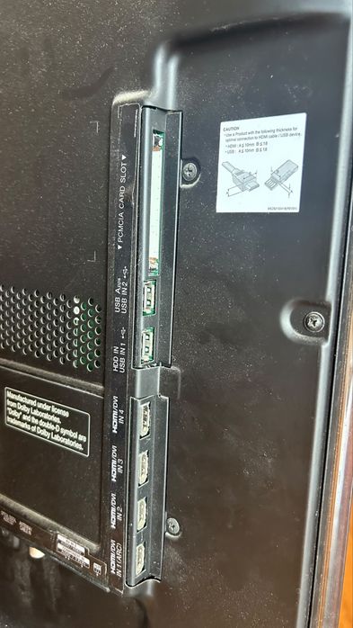 Tv LG avariada para peças