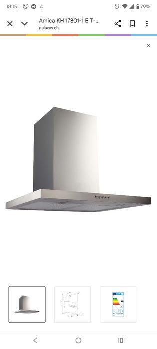 Витяжка Amica нова