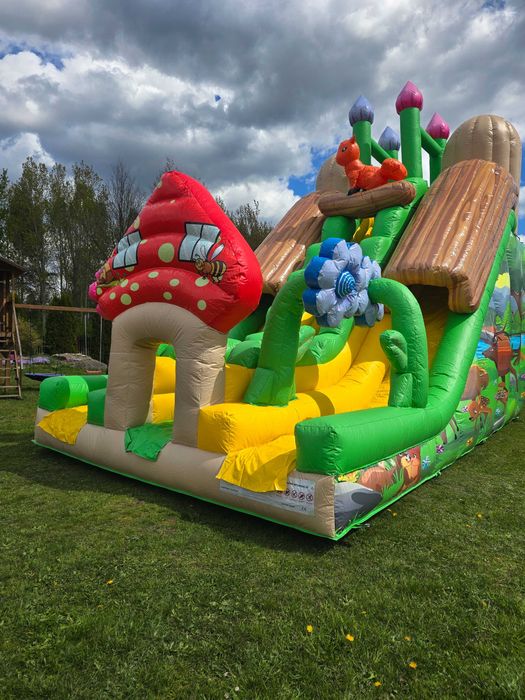 Zjeżdżalnie dmuchańce zamki dmuchane plac zabaw imprezy urodziny