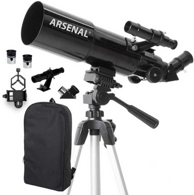 Телескоп Arsenal,Levenhuk,Carbon 70/300,70/400,70/707 AZ,80/400