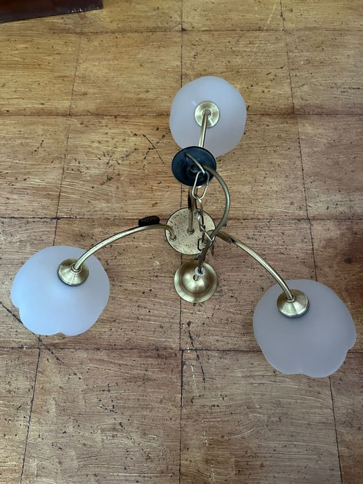 Candeeiro de Teto Floral