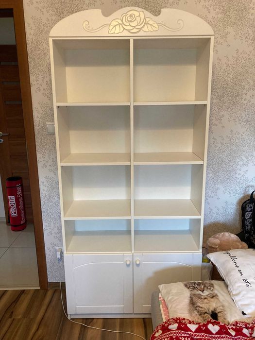 Regał 90 BIANCO FIORI - Meblik