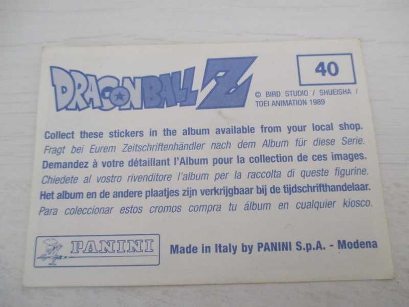 Cromos Dragon Ball Z