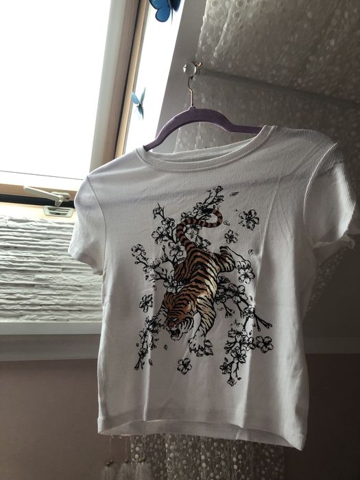 Koszulka ze wzorem tygrysa