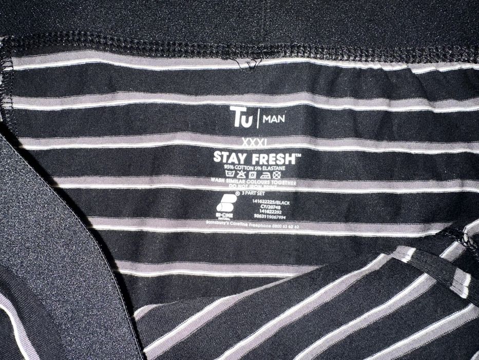 Tu bokserki w paski nowe 3XL