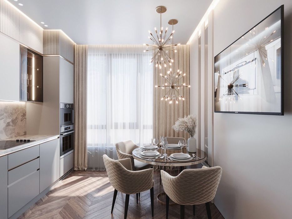 ЖК Омега 3 ком. 86,5м2 Толбухина, Будова, понарамный вид, море