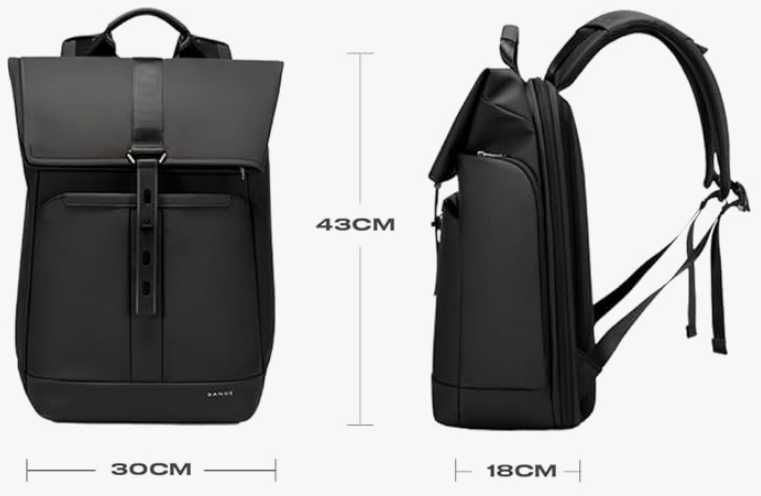 Plecak rooltop na laptopa 15.5 cala BANGE