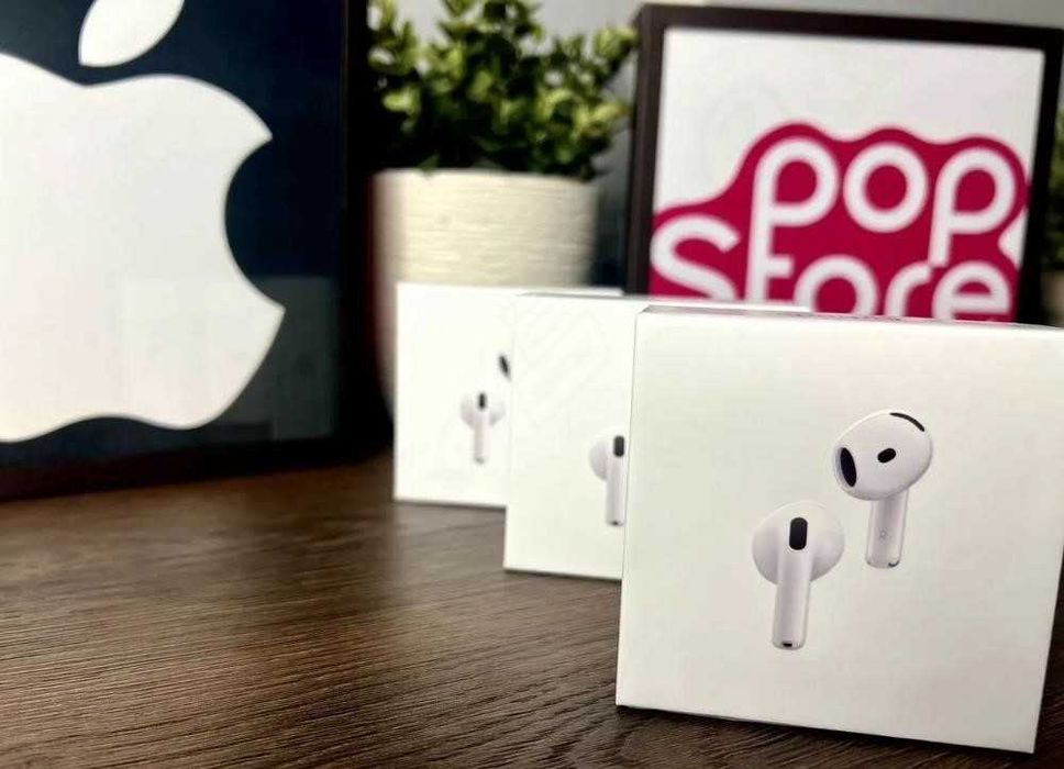 Наушники Premium аирподс 4 + чехол в подарок 1:1