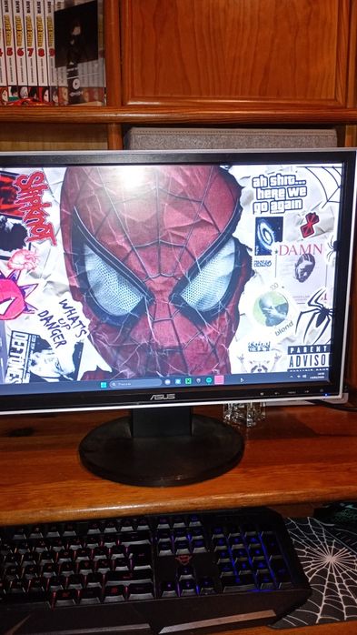 Monitor Asus a funcionar mas para peças