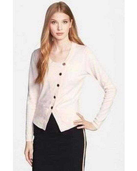 Брендовая кофта из хлопка с красивой спинкой Ted Baker