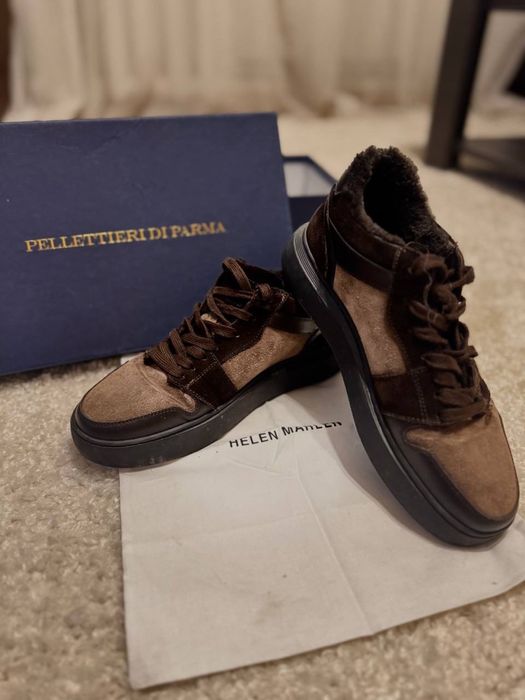 Кеди Pellettieri di Parma з хутром, розмір 40,5 (41,5)