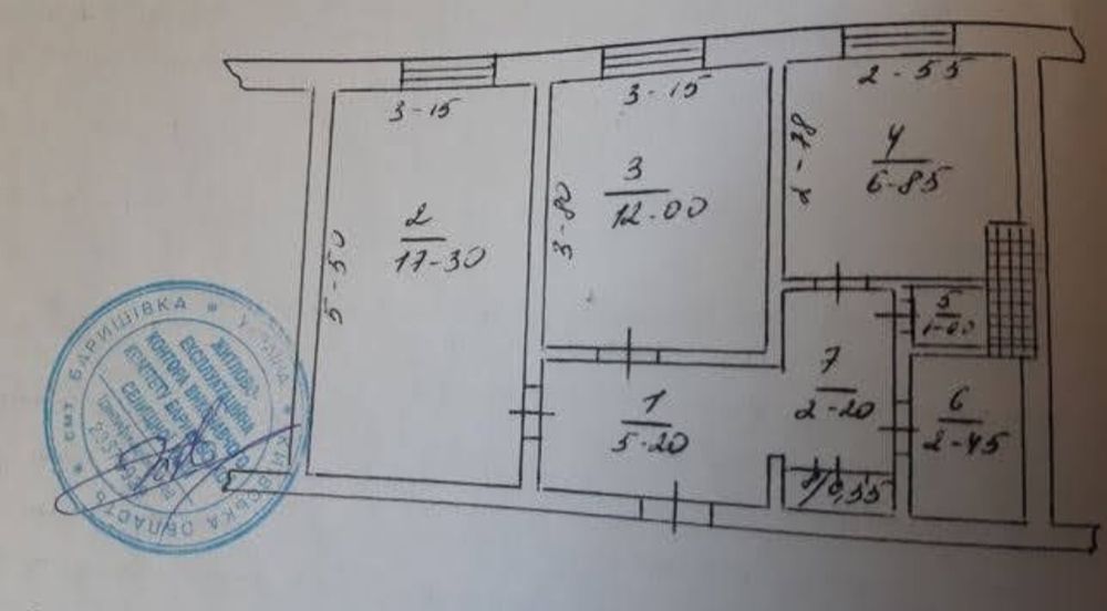 Продам 2-кімнатну квартиру в с. Коржі від власника