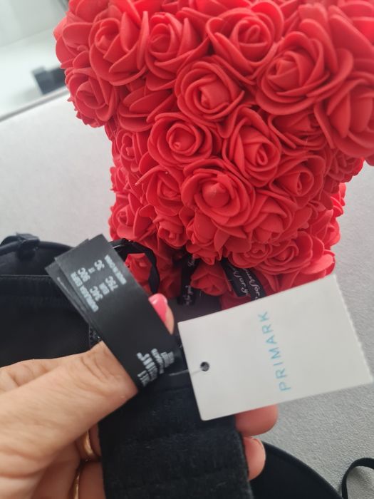 Biustonosz Czarny 75 C Primark Nowy