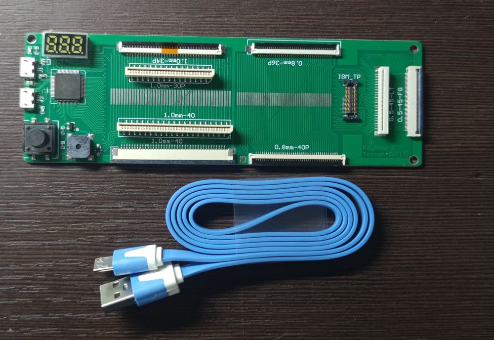 Прибор, тестер клавиатур ноутбука AK15