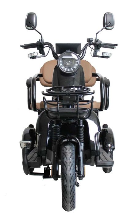 Электротрайк TR-4 VAGON Мотор 800W, 72V 20Ah (6 АКБ), колеса 10-3.0