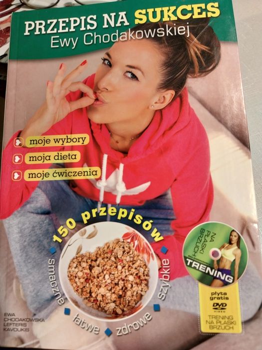 Książka Przepis na sukces Ewy Chodakowskiej