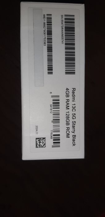 xiaomi redmi 13c 4gb/128gb NOVO