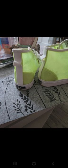 Piękne seledynowe letnie buty Adidas.rozm 38