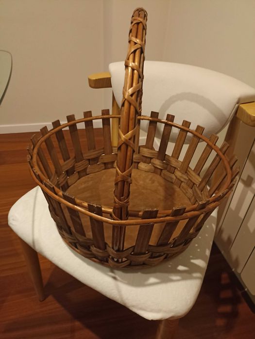cesto de vime para cabazes, agora só 10 euros