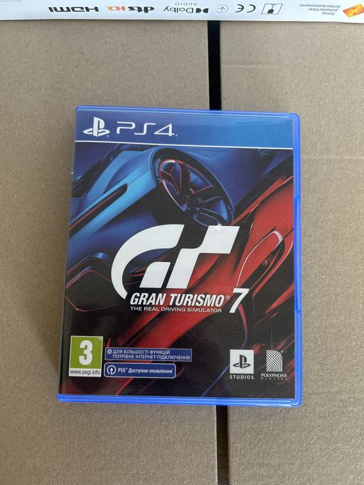 gran tutismo 7 2 диска ps4-5