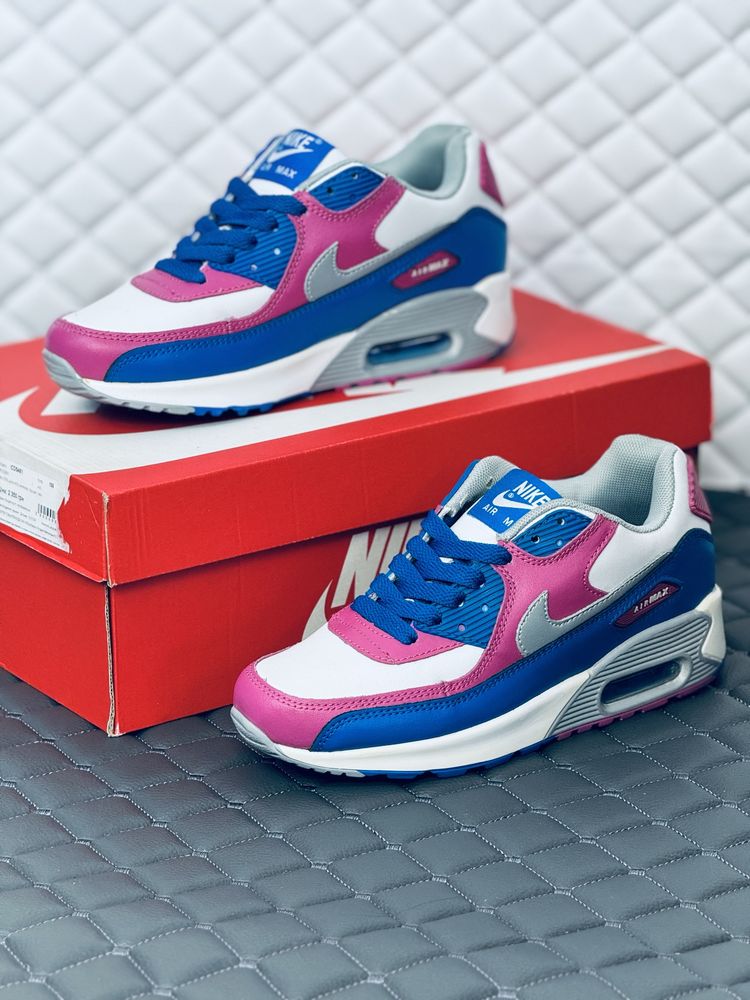 Кроссовки женские Nike Air Max 90 leather кросовки Найк 90 кожа: 1 099 ...