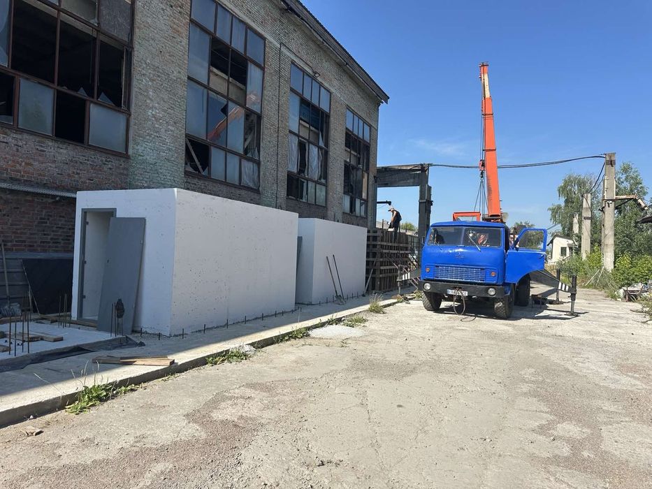 Бомбосховище укриття з бетона