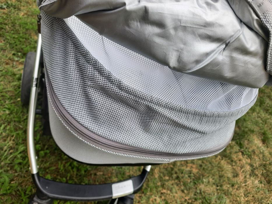 Wózek 2w1 Espiro Next szary srebrny