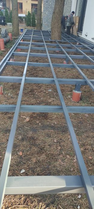 Металеві навіси. Альтанки. Ангари.