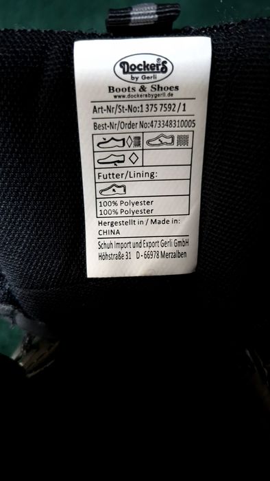 Zimowe, męskie buty firmy Dockers by Gerli rozm. 41