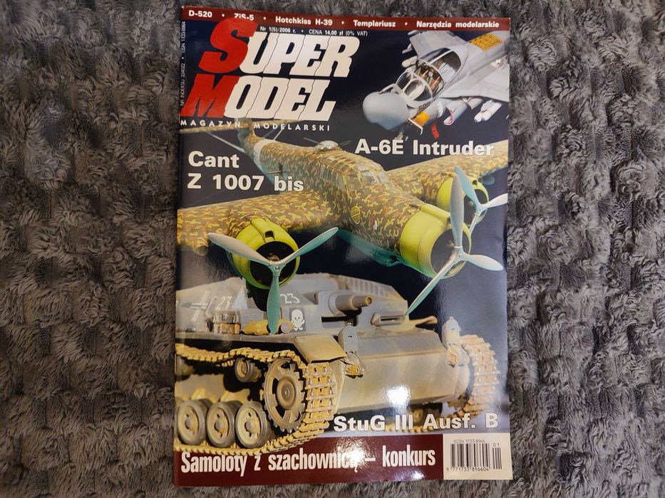 Modelarz 8 NUMERÓW (lata 98-2000) z PLANAMI MODELÓW (lub na sztuki)!