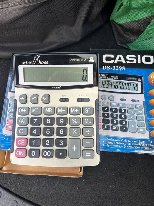 Калькулятор Casio  оригинал!  MADE IN JAPAN