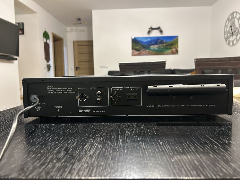 Tuner Radiowy Stereofoniczny Unitra Diora AS-642 Przestrojony