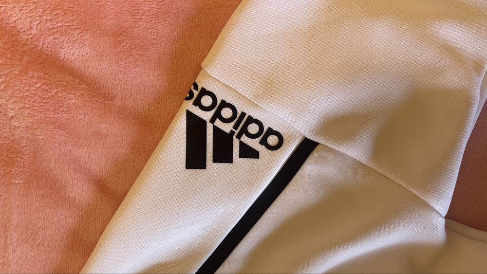 Casaco Branco Adidas Homem