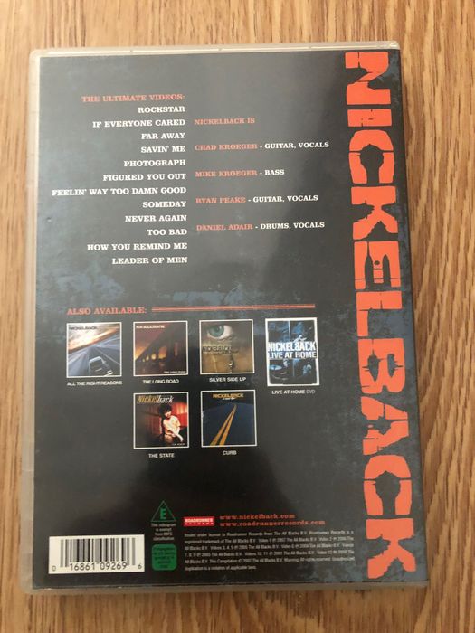 Nickelback - 3 DVDs
