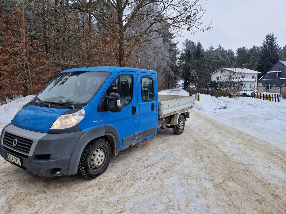 Fiat ducato brygadówka 7 osobowy .