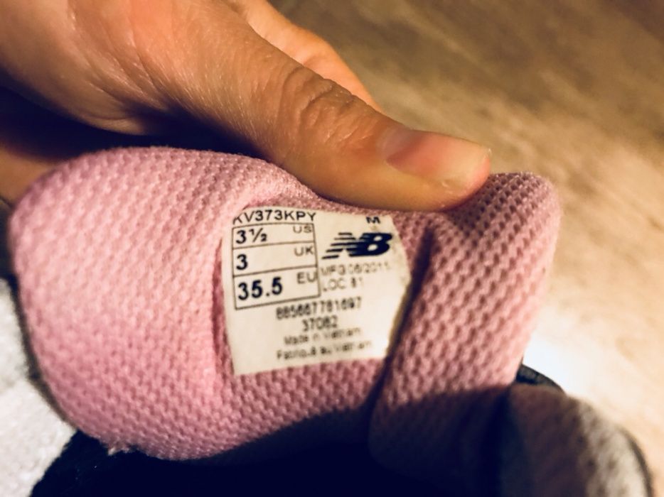 new balance NB adidasy buty czarne rozowe