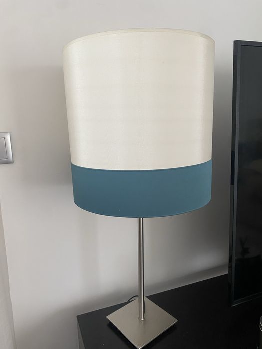 Candeeiro de pé e de mesa com abat joiur