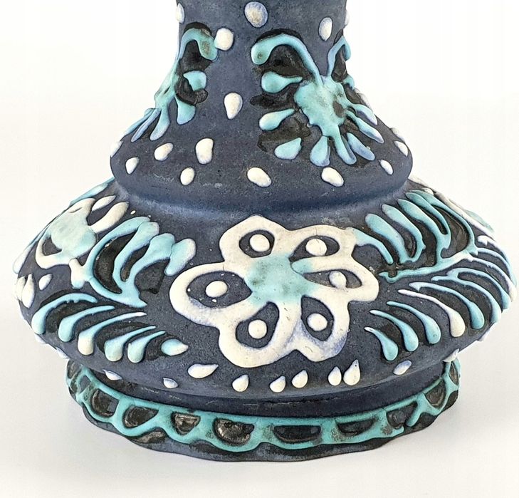 Wazon ceramiczny Marei Keramik ceramika Niemiecka Ręcznie malowany