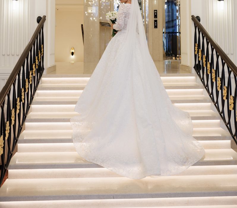 Весільна сукня мереживна