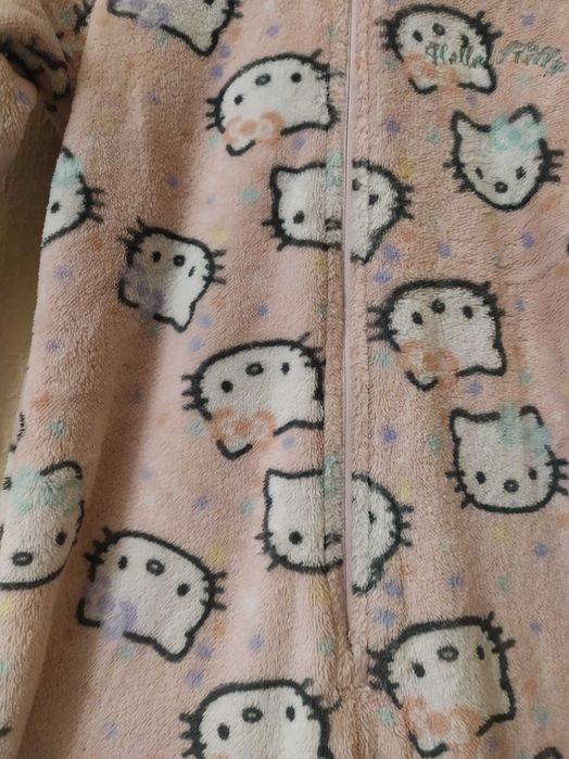 Спальник-Человечек "Китти" девочке 5/6 лет, р-110/116