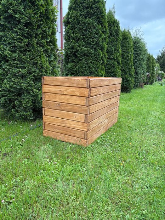 Donica drewniana 100x50x60