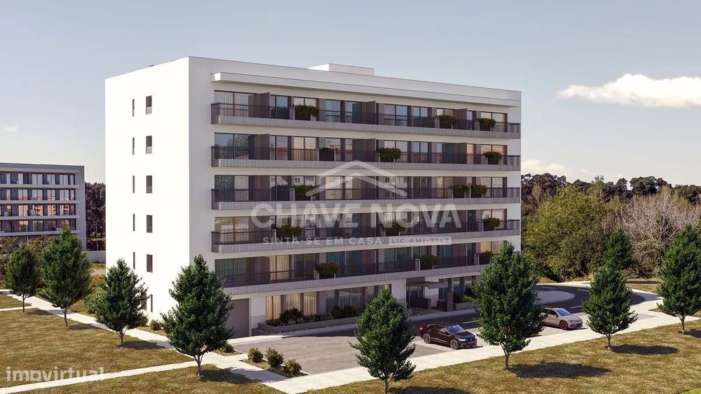 Apartamento T3 Novo c/Varanda (23.30m2) em Canidelo