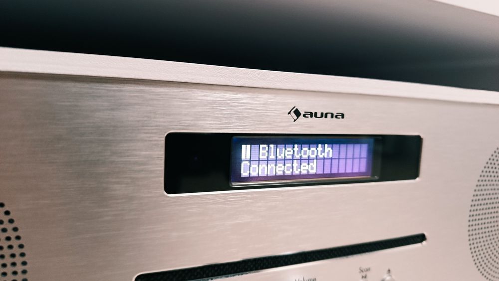 Auna Silver StarCD,FM,BT,AUX,USB