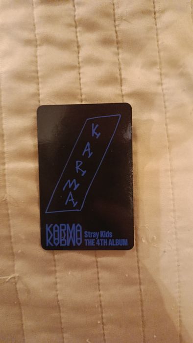Seungmin photocard oficial - Álbum Karma kpop