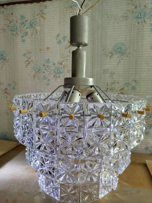 Люстра хрустальная СССР
