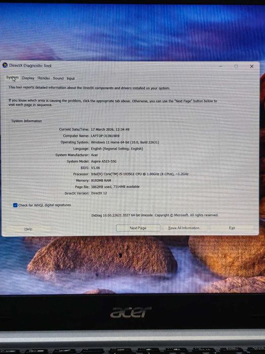 Acer Aspire 5 A515-55G – i5 10ª Gen | MX350 | 512GB SSD