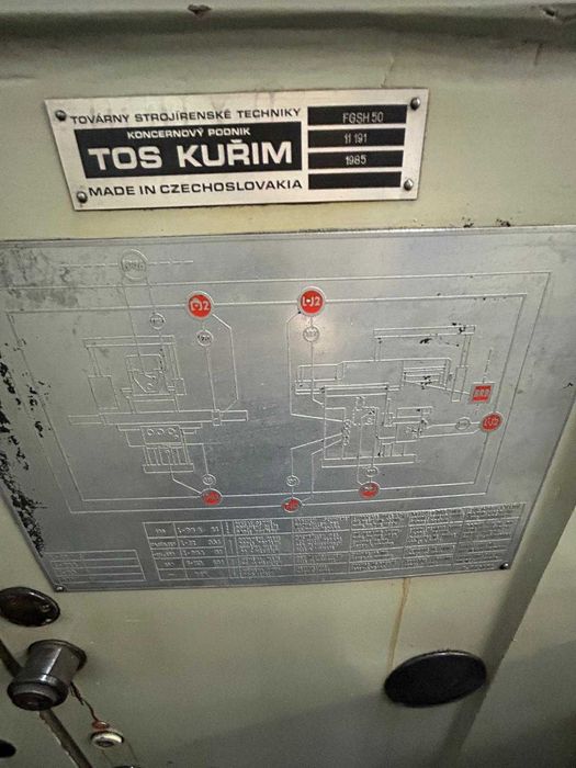 Frezarka FGSH50 ze skrętną głowicą