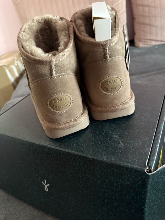 Emu botki nowe buty zimowe ugg brazowe bezowe 38 nowe